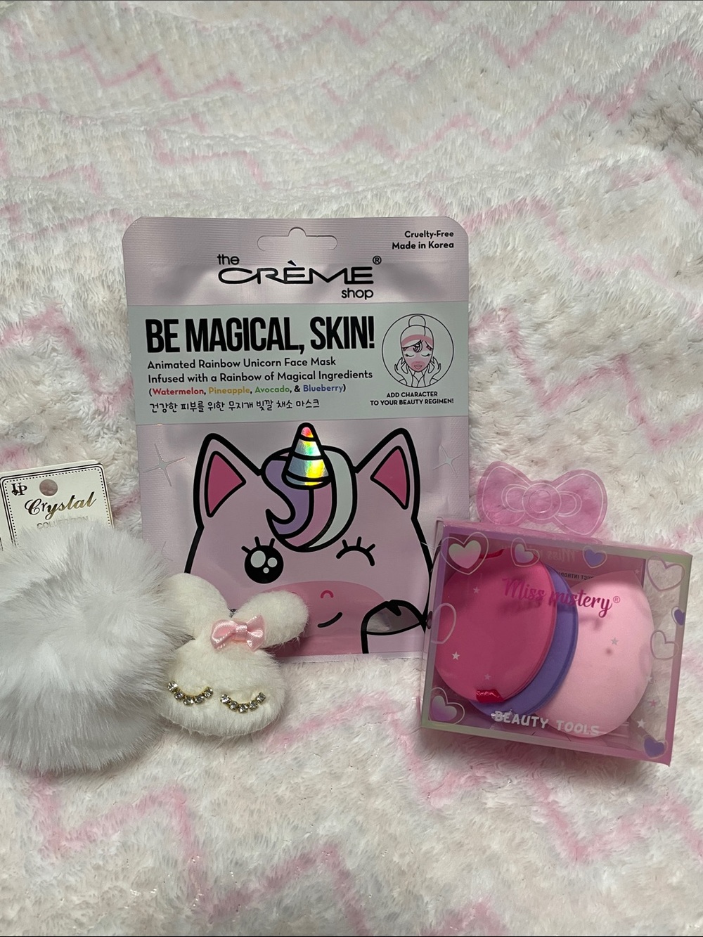 The Crème Shop "Be Magical, Skin!" Unicorn Face Mask - bundle